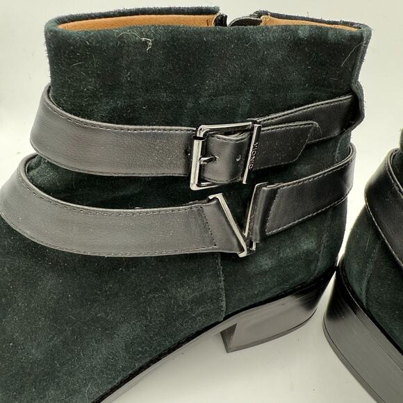 Vionic Hope Mana Ankle Boot Women 9.5 Black Suede Water-Resistant Orthotic VS394 - Picture 9 of 14